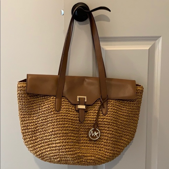 Michael Kors Straw Bag - Picture 3 of 5